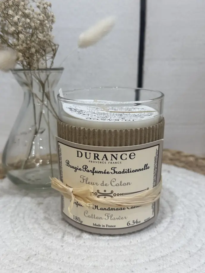 Bougie FLEUR DE COTON