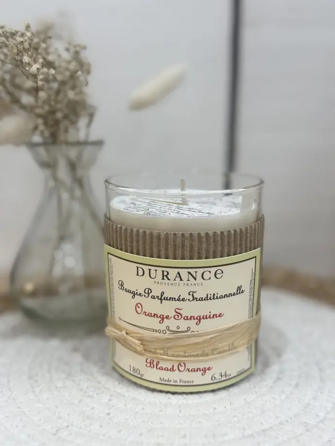 Bougie  senteur orange sanguine