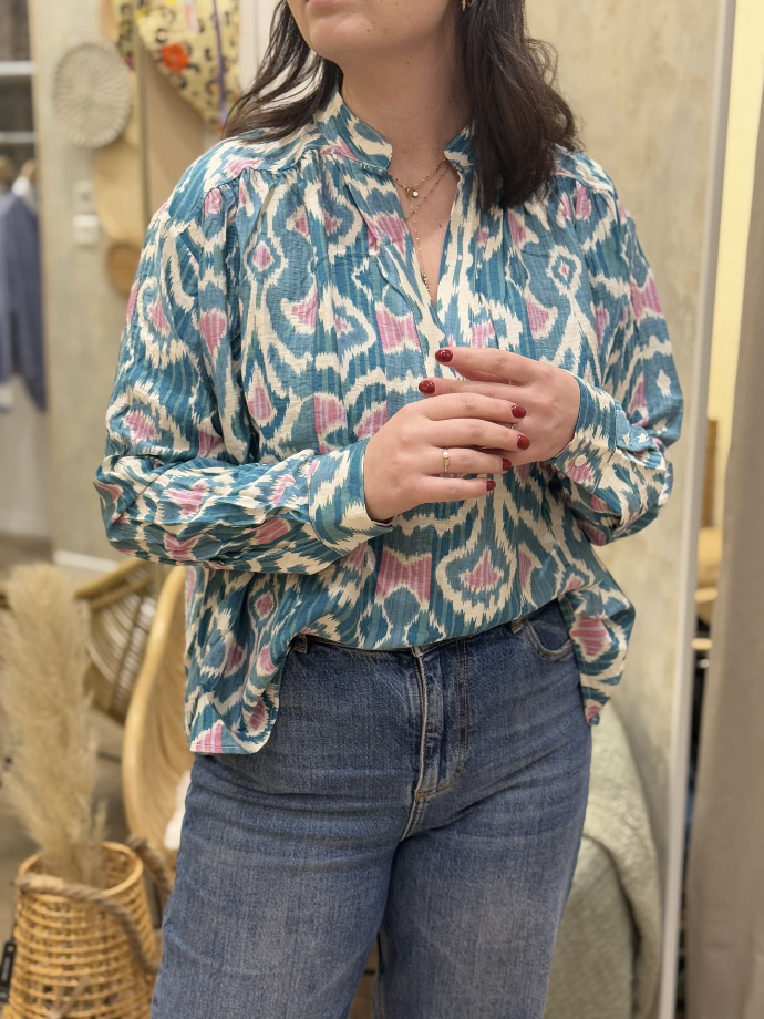 Blouse green