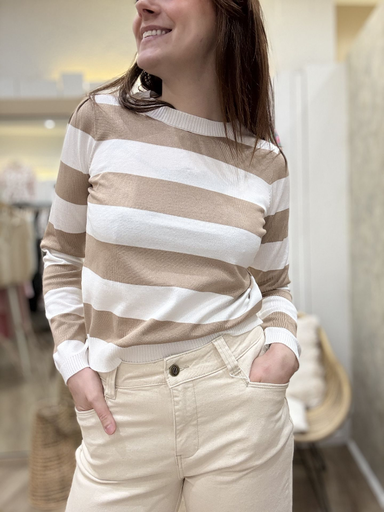Pull JP beige