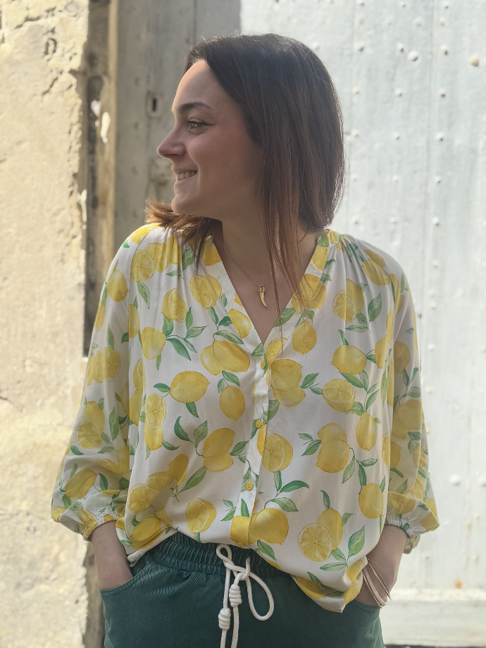 Blouse citron