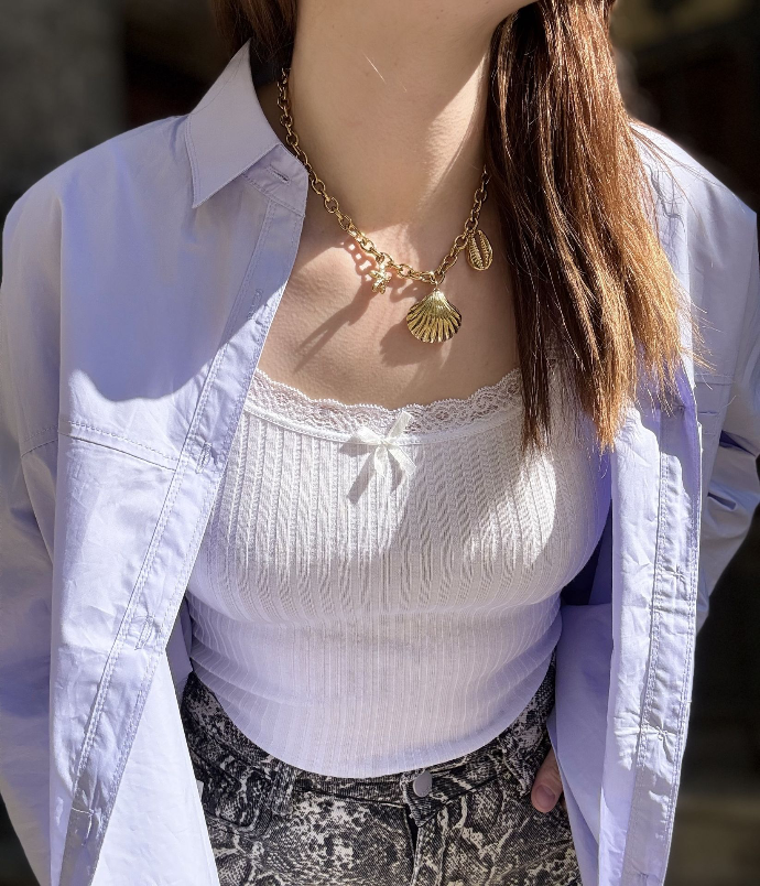 Collier coquillages