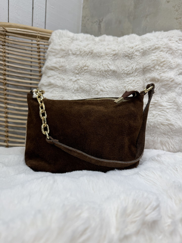 Sac cuir chocolat