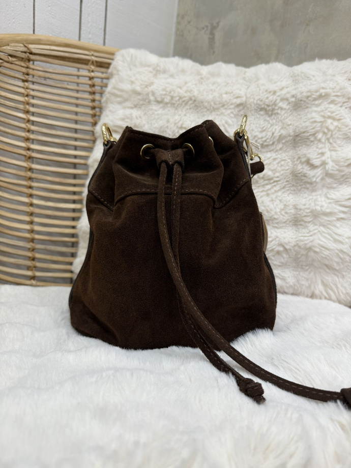 Sac bourse choco