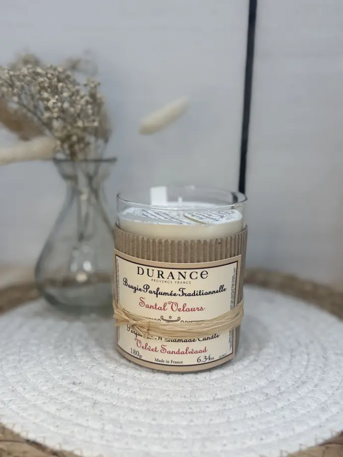 Bougie SANTAL VELOURS