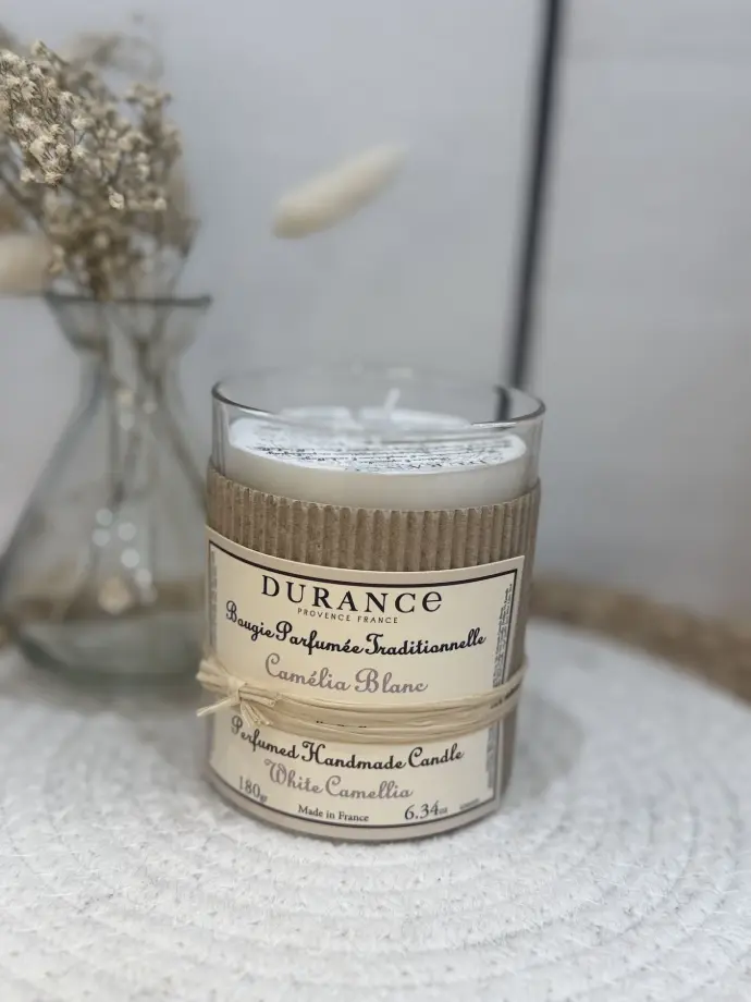 Bougie CAMÉLIA BLANC